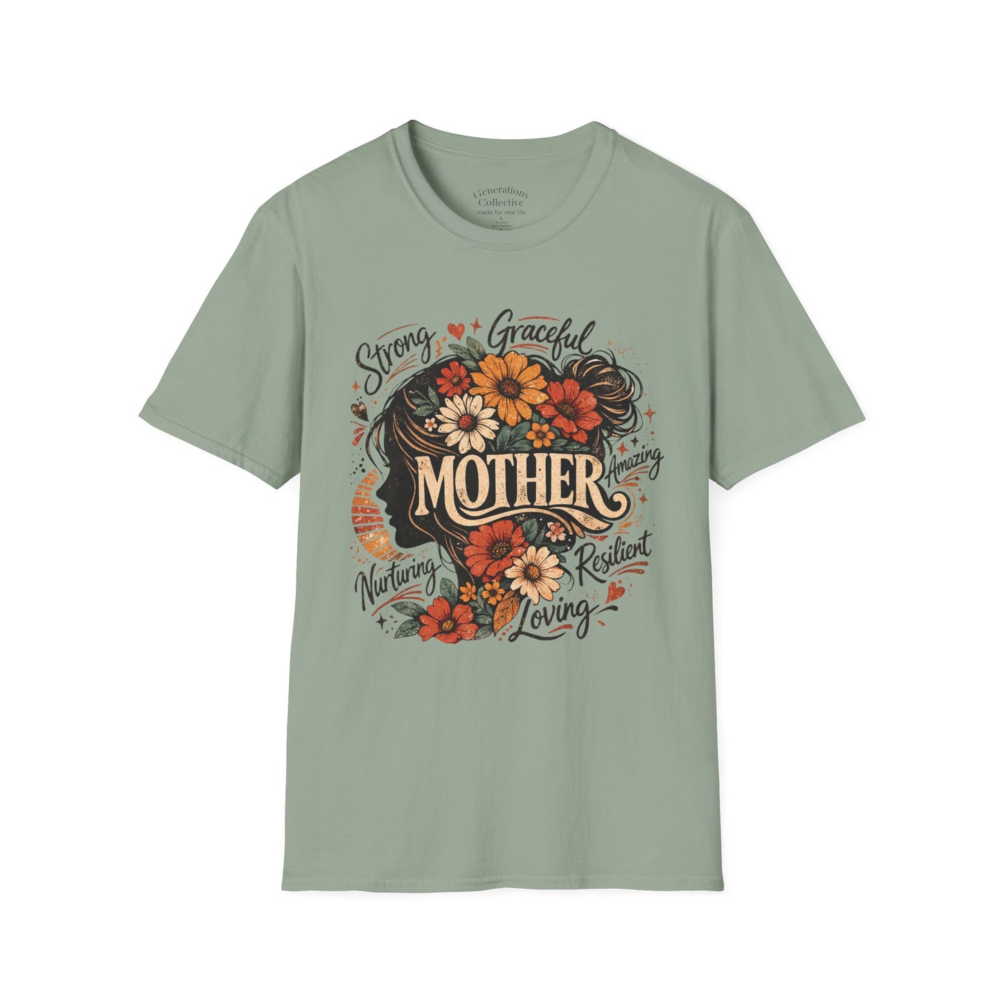 Mother Floral Vintage Graphic Tee