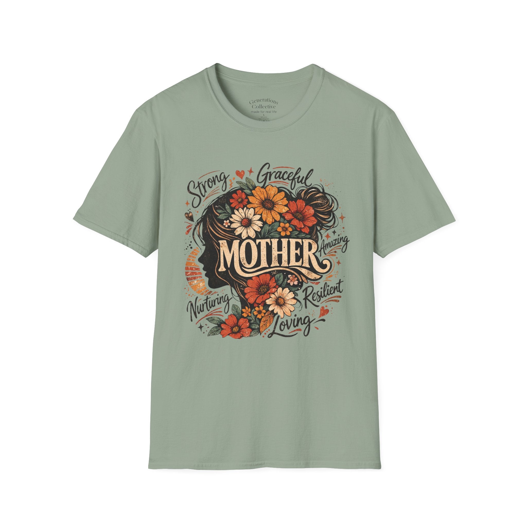 Mother Floral Vintage Graphic Tee
