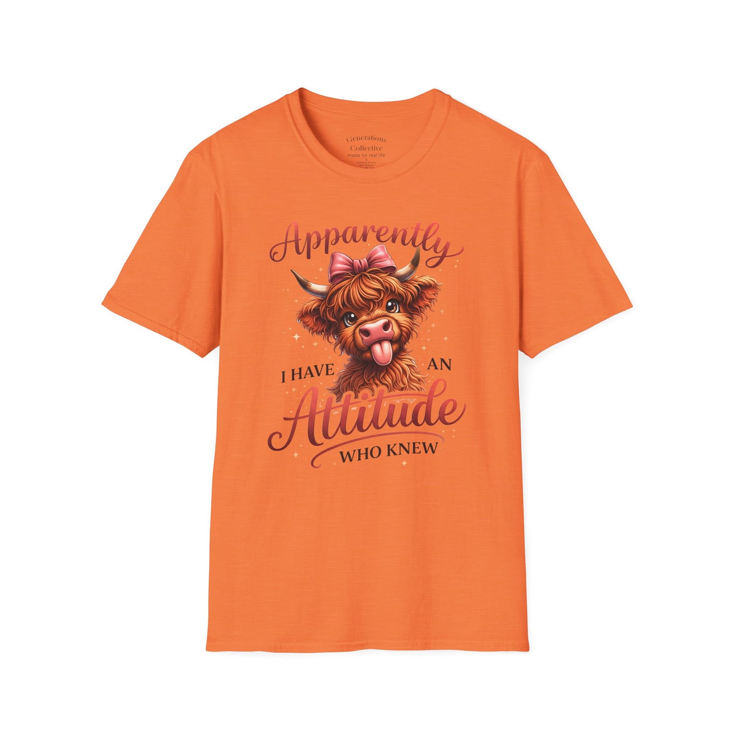 Apparently I Have An Attitude Graphic Tee