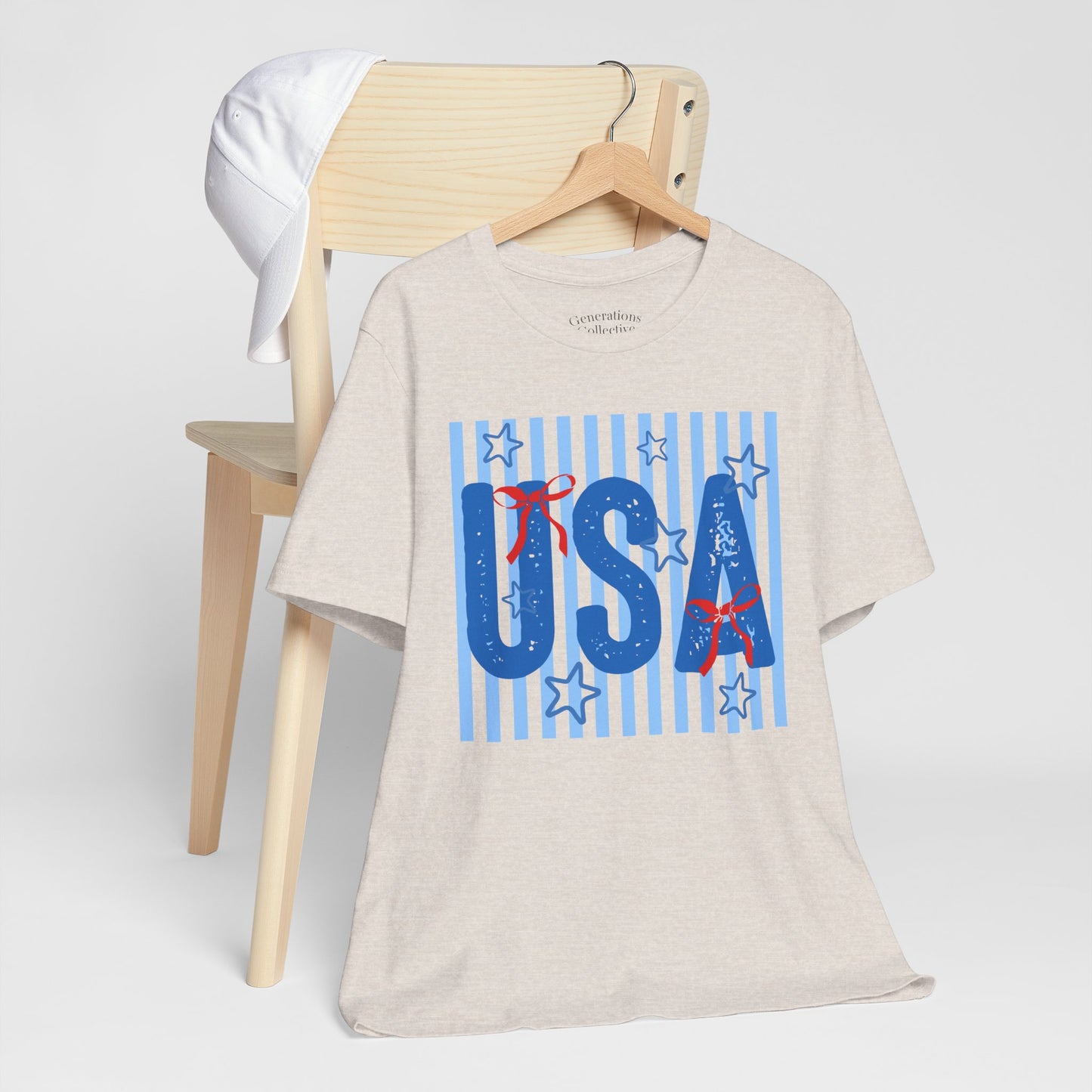 USA Stars Graphic Tee