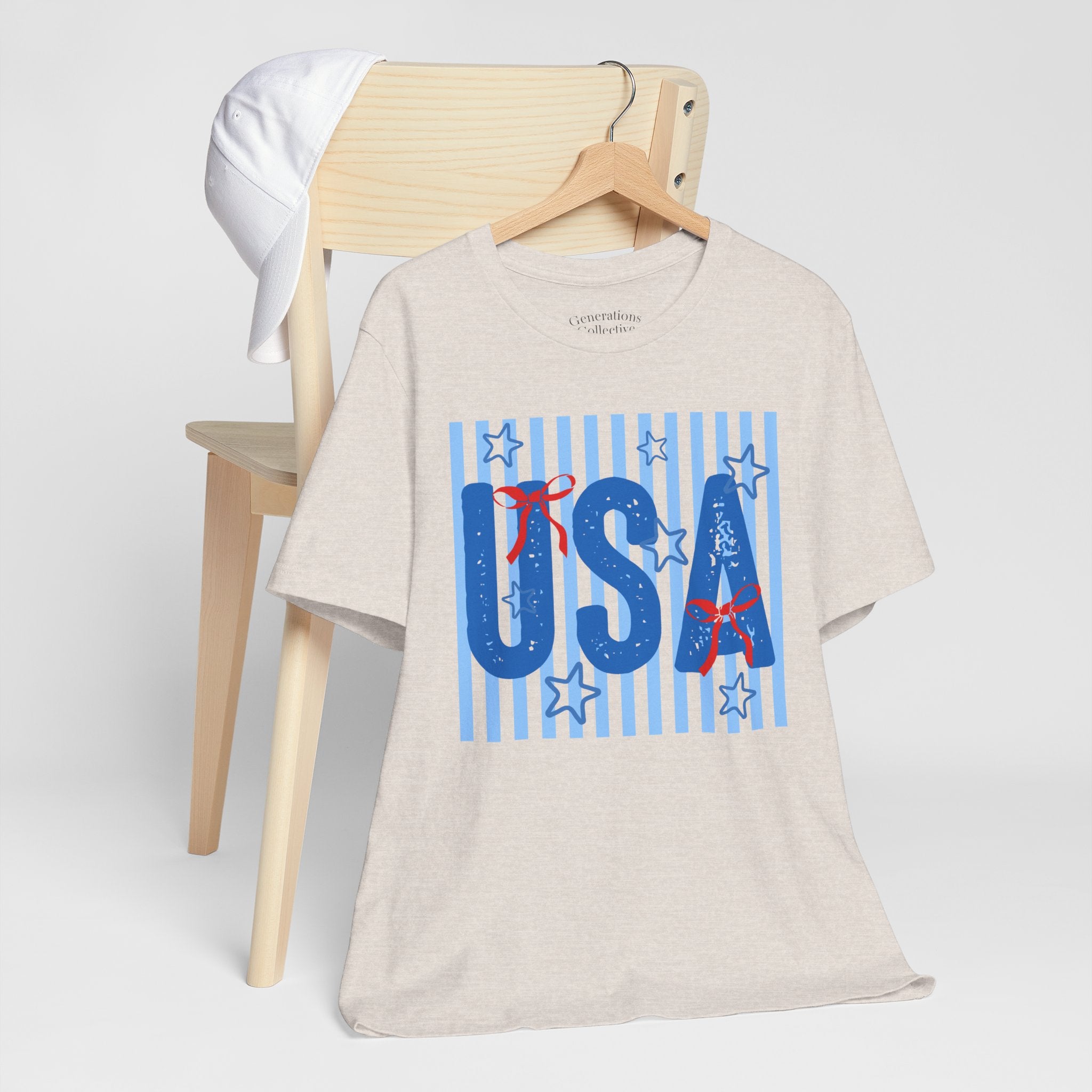 USA Stars Graphic Tee