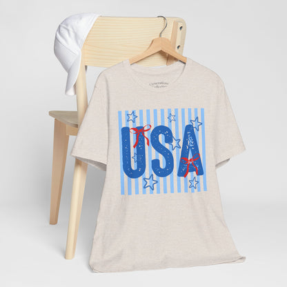USA Stars Graphic Tee