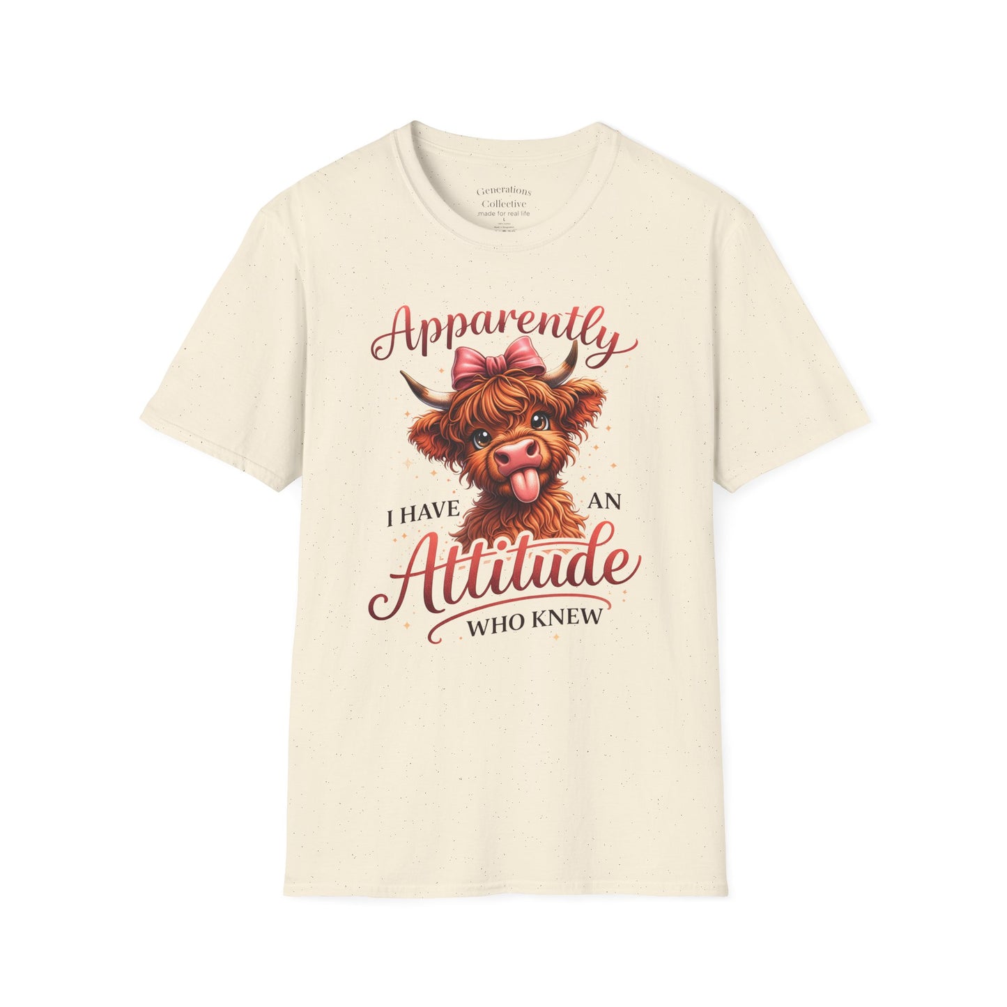 Apparently I Have An Attitude Graphic Tee