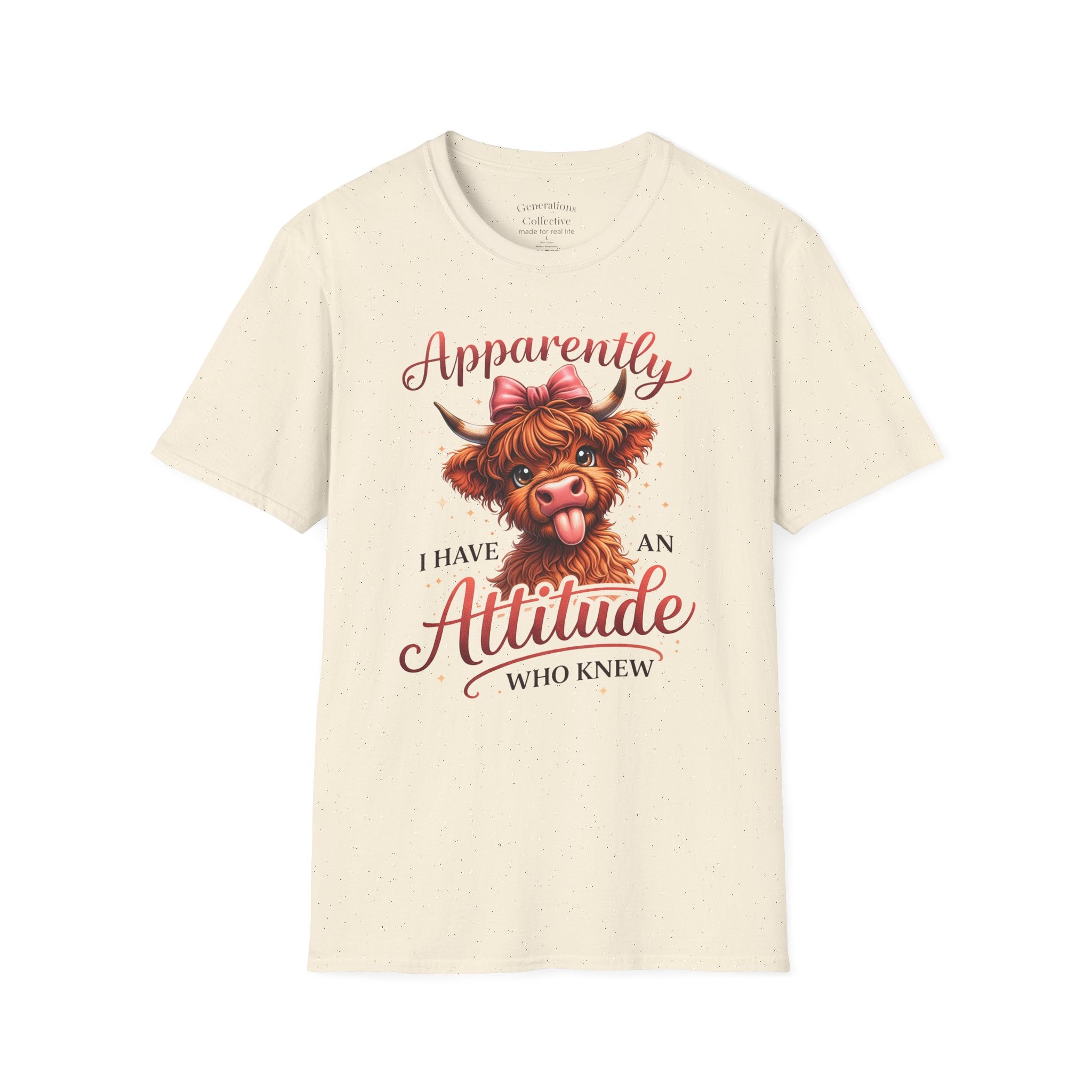 Apparently I Have An Attitude Graphic Tee
