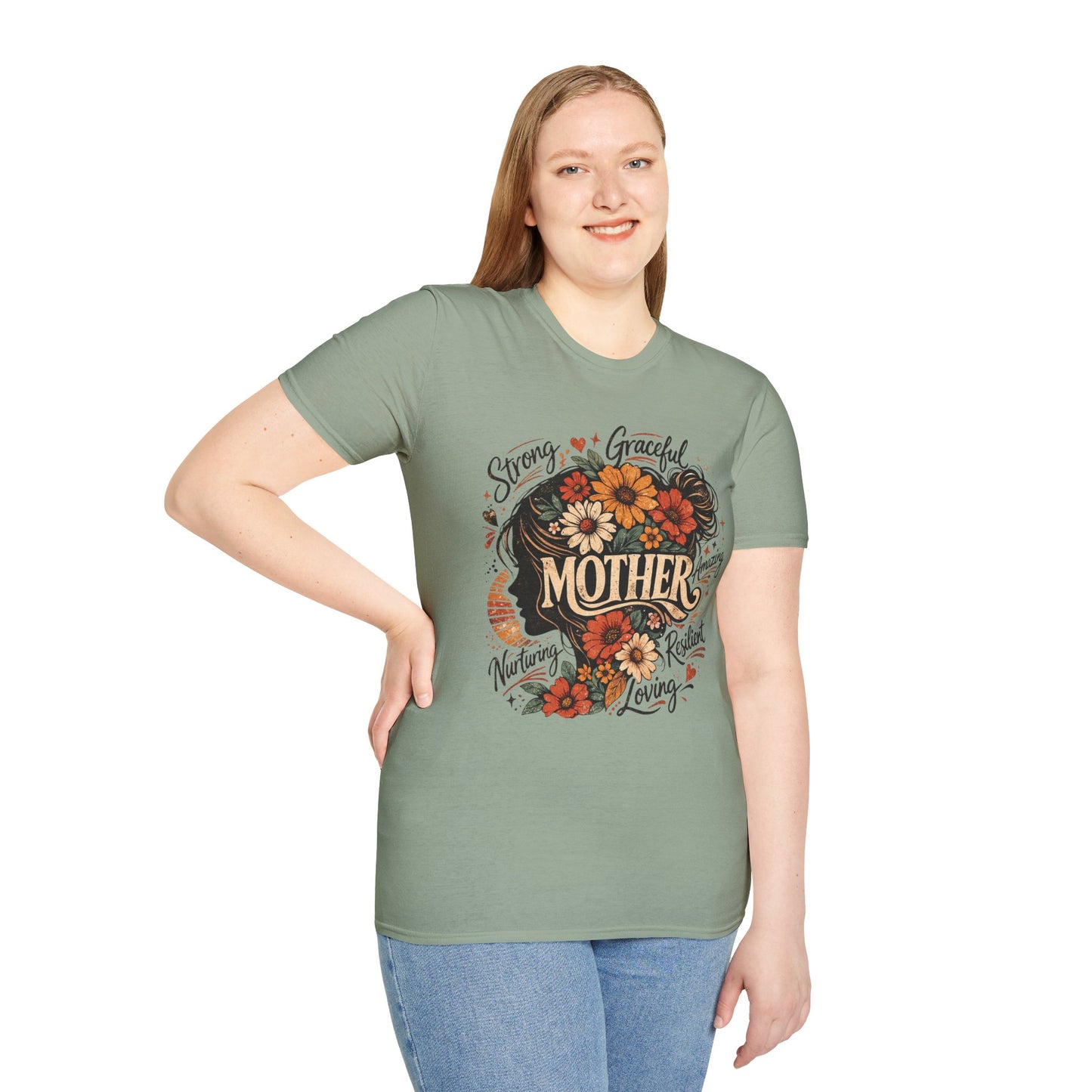 Mother Floral Vintage Graphic Tee