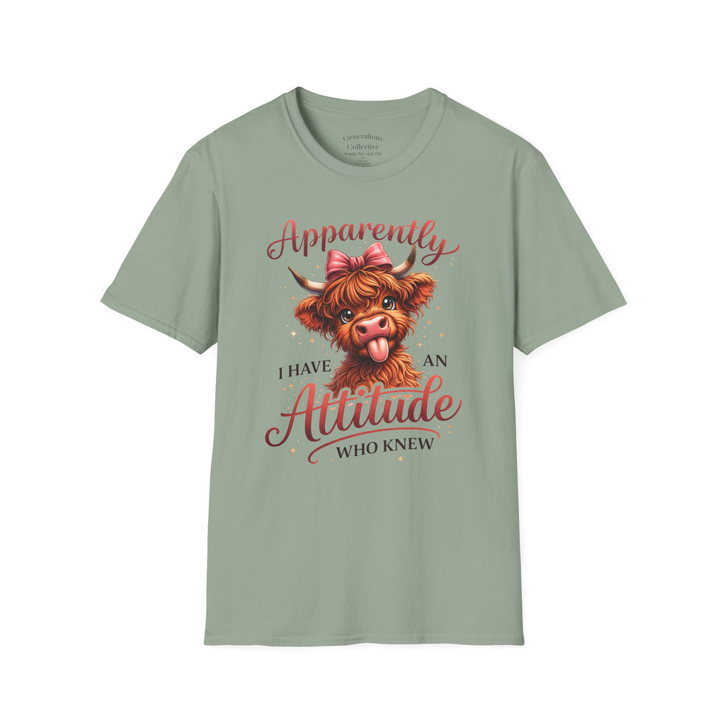 Apparently I Have An Attitude Graphic Tee