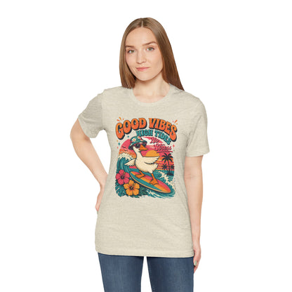 Good Vibes High Tides Goose Graphic Tee