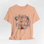 Faith Family Freedom Graphic Tee