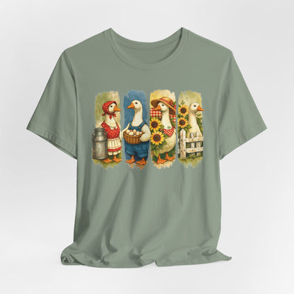 Porch Goose Parade Graphic Tee