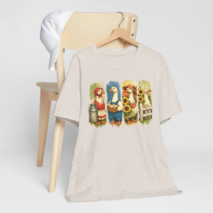 Porch Goose Parade Graphic Tee