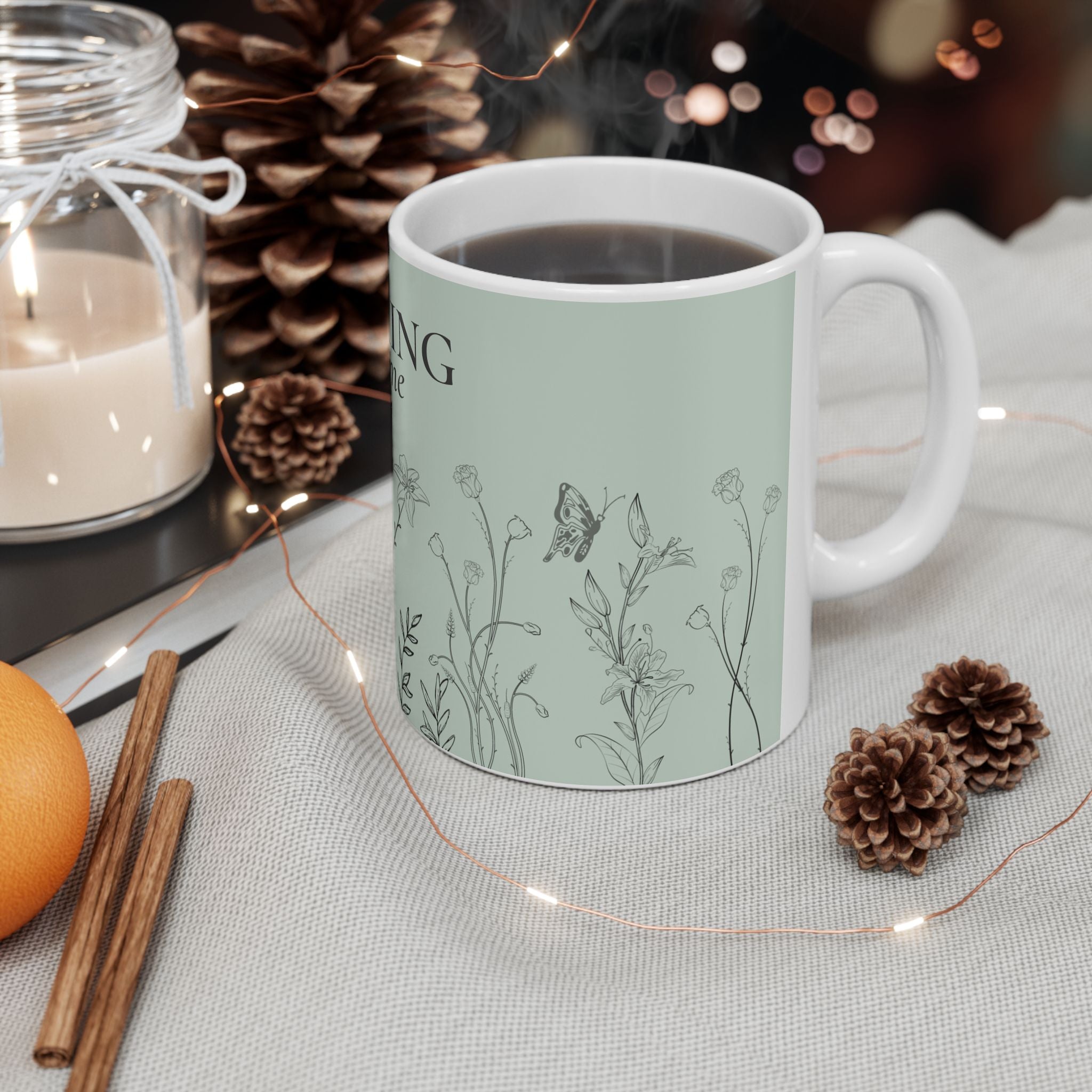 Becoming Takes Time Mug