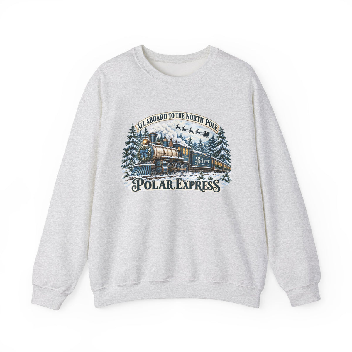 All Aboard Christmas Sweatshirt
