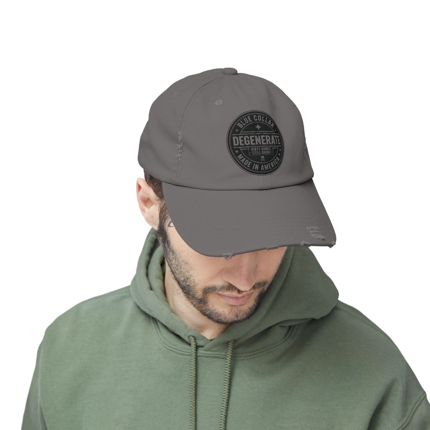 Distressed Degenerate Baseball Cap
