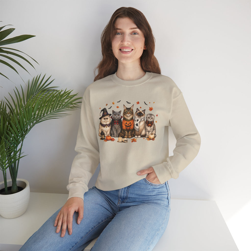 Happy Meow-O-Ween Sweatshirt