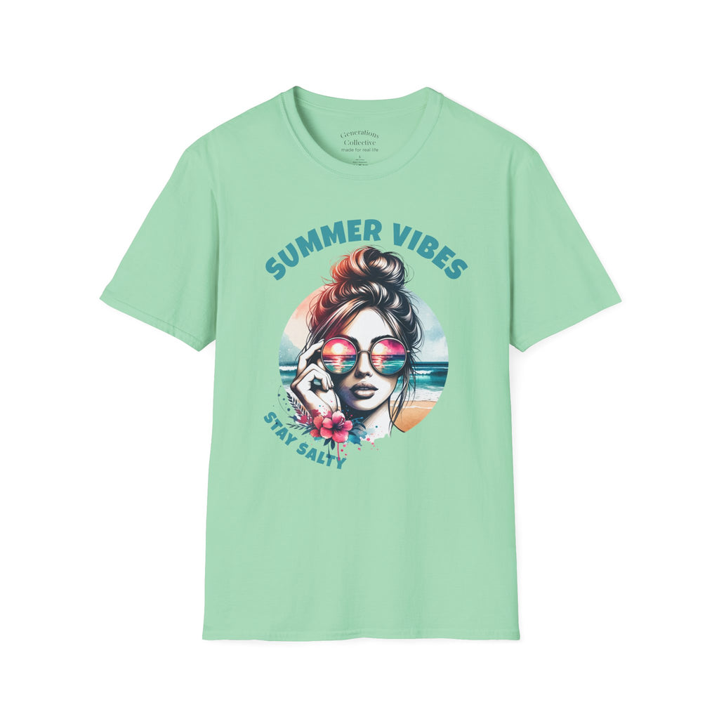 Stay Salty Summer Vibes Graphic Tee