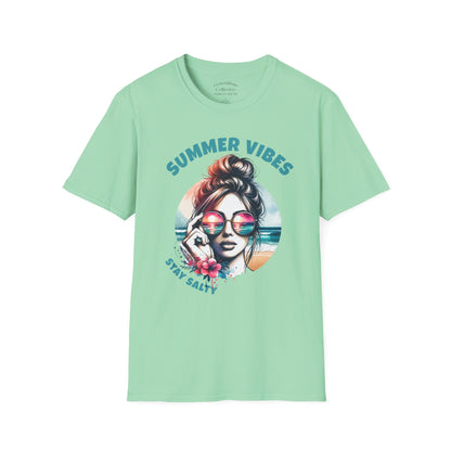 Stay Salty Summer Vibes Graphic Tee