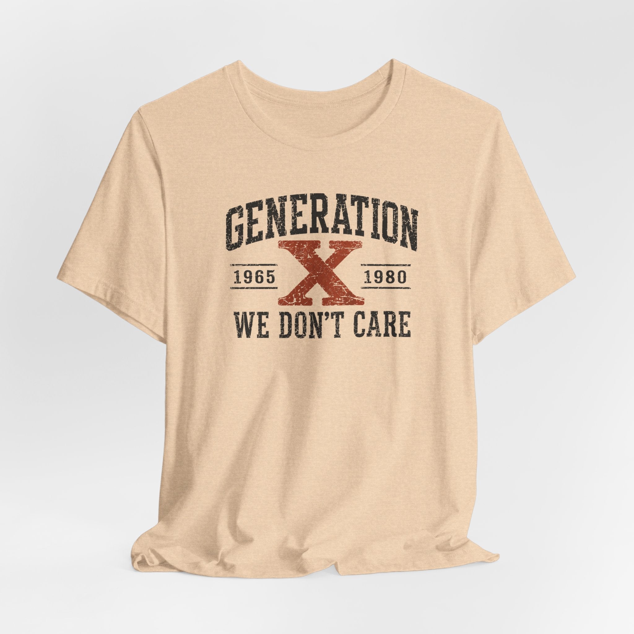 Generation X "We Don’t Care" Graphic Tee