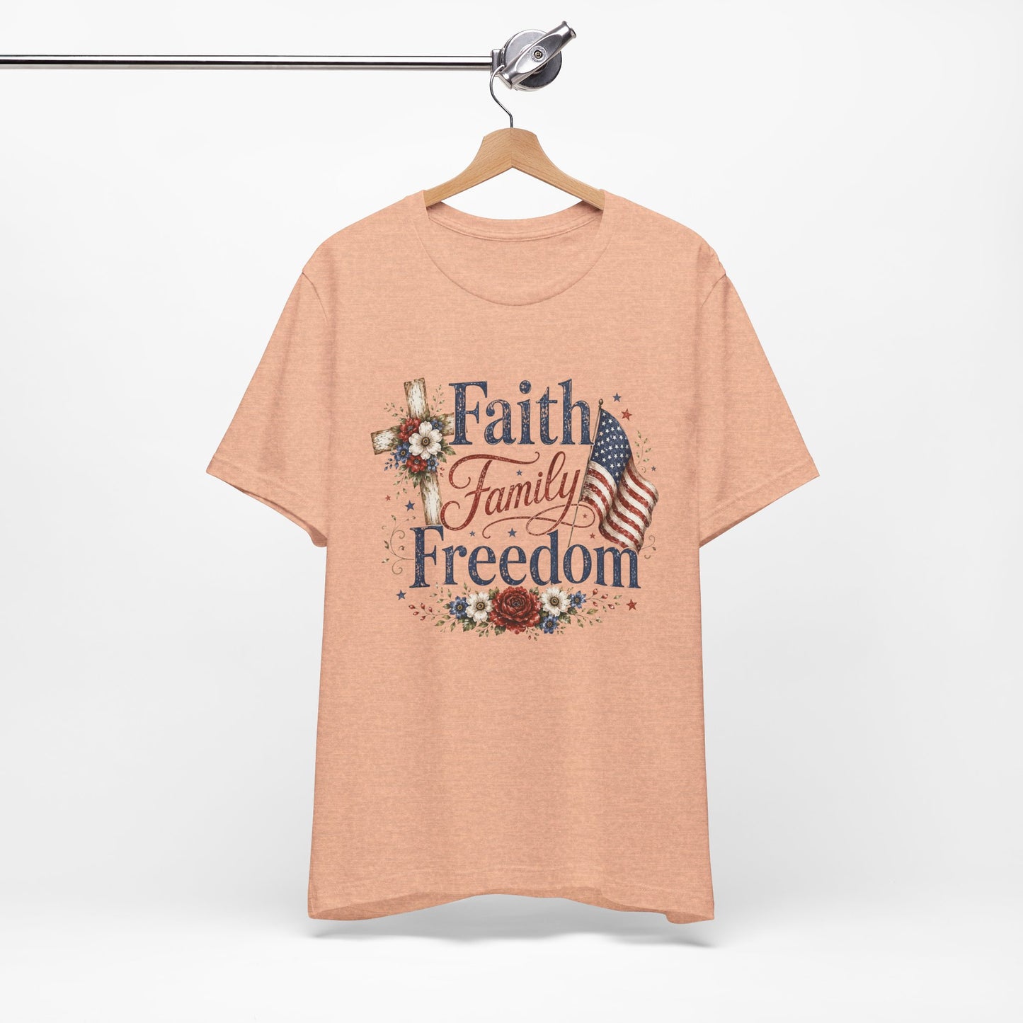 Faith Family Freedom Graphic Tee