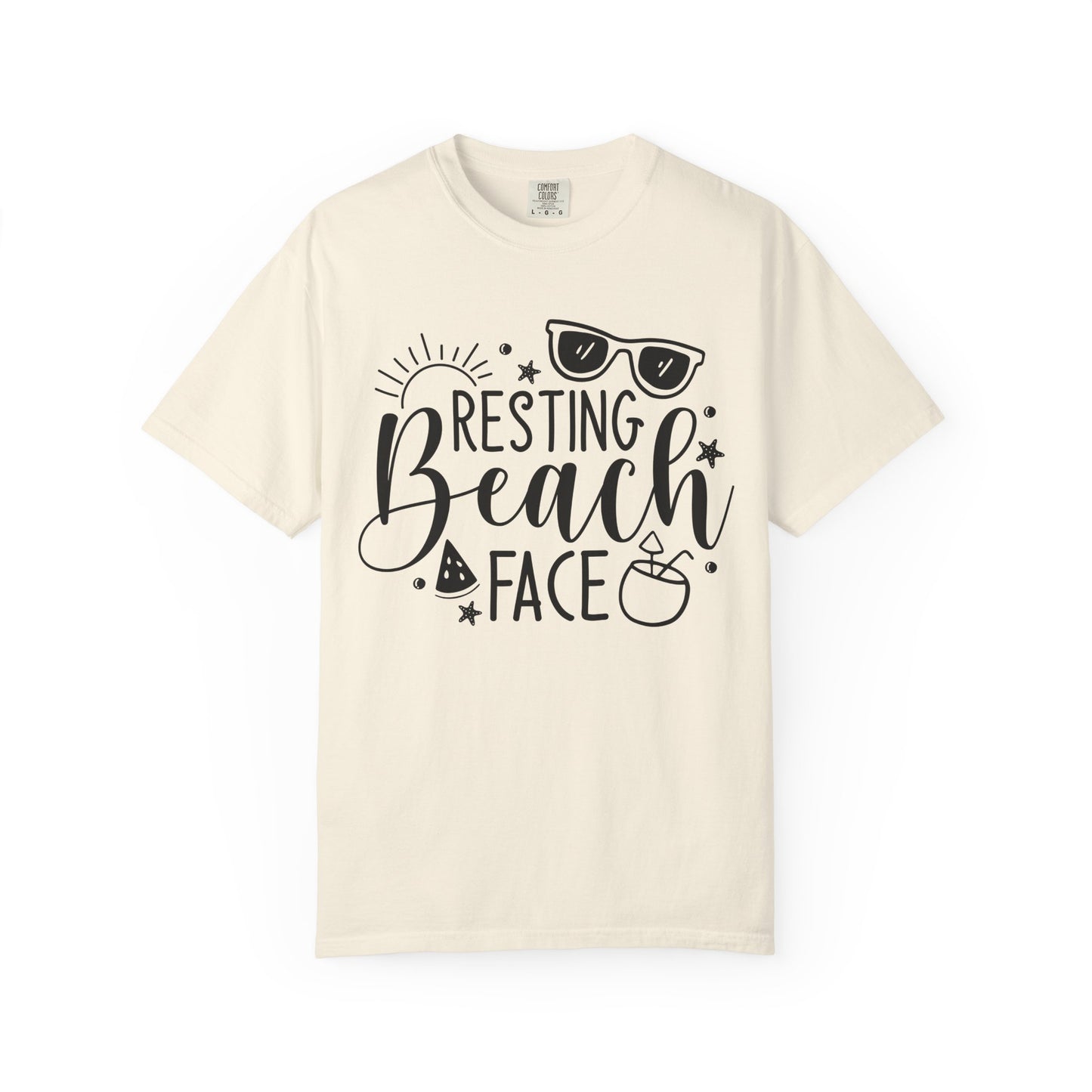 Resting Beach Face Tee