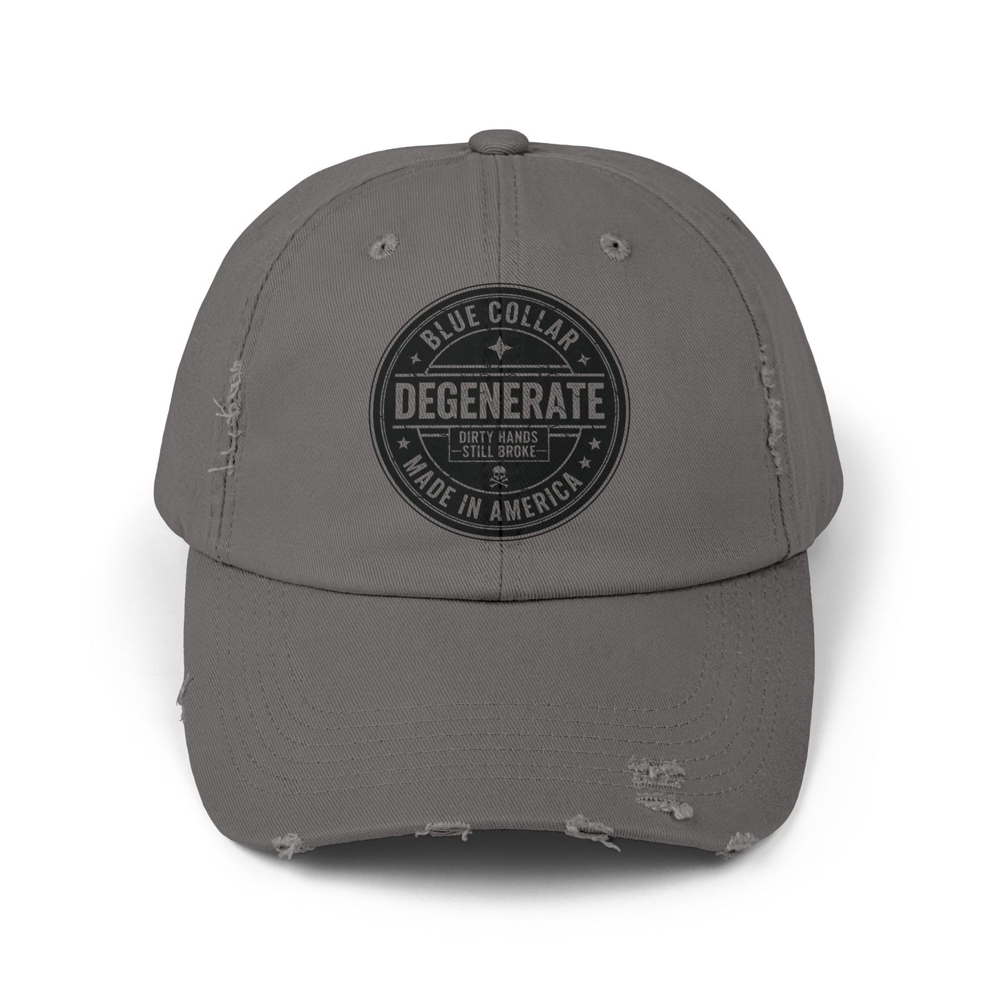 Distressed Degenerate Baseball Cap