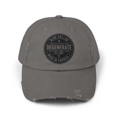 Distressed Degenerate Baseball Cap