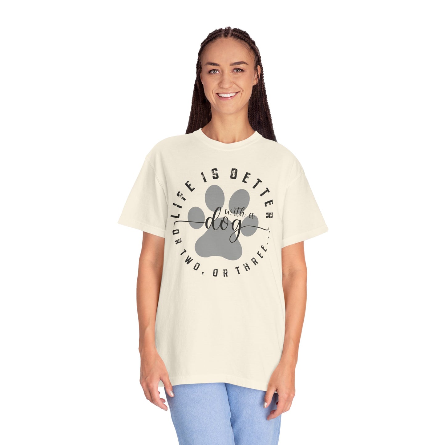 Better With a Dog Graphic Tee