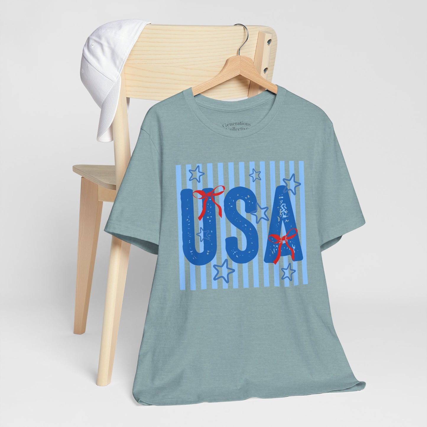 USA Stars Graphic Tee