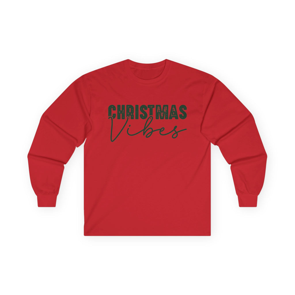 All the Christmas Vibes Long Sleeve Tee