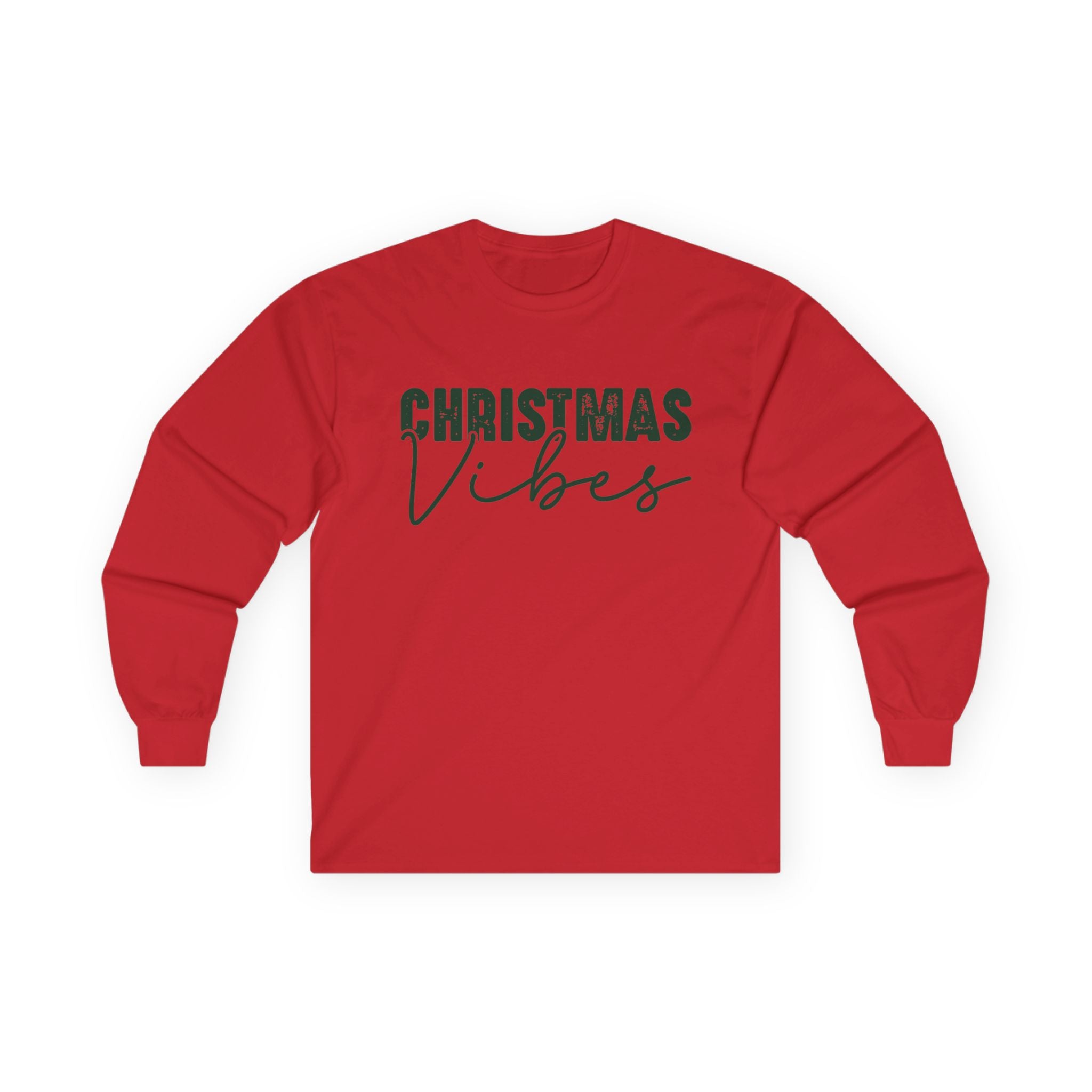 All the Christmas Vibes Long Sleeve Tee