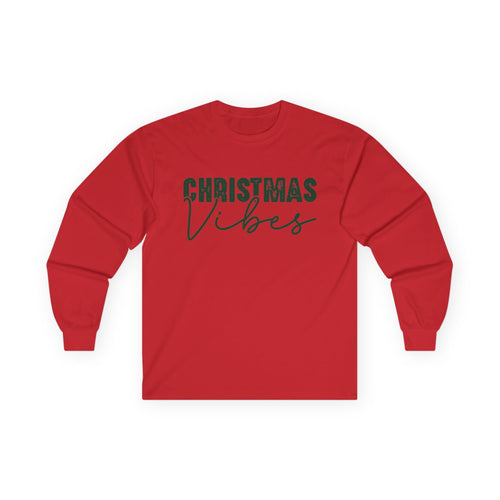 All the Christmas Vibes Long Sleeve Tee