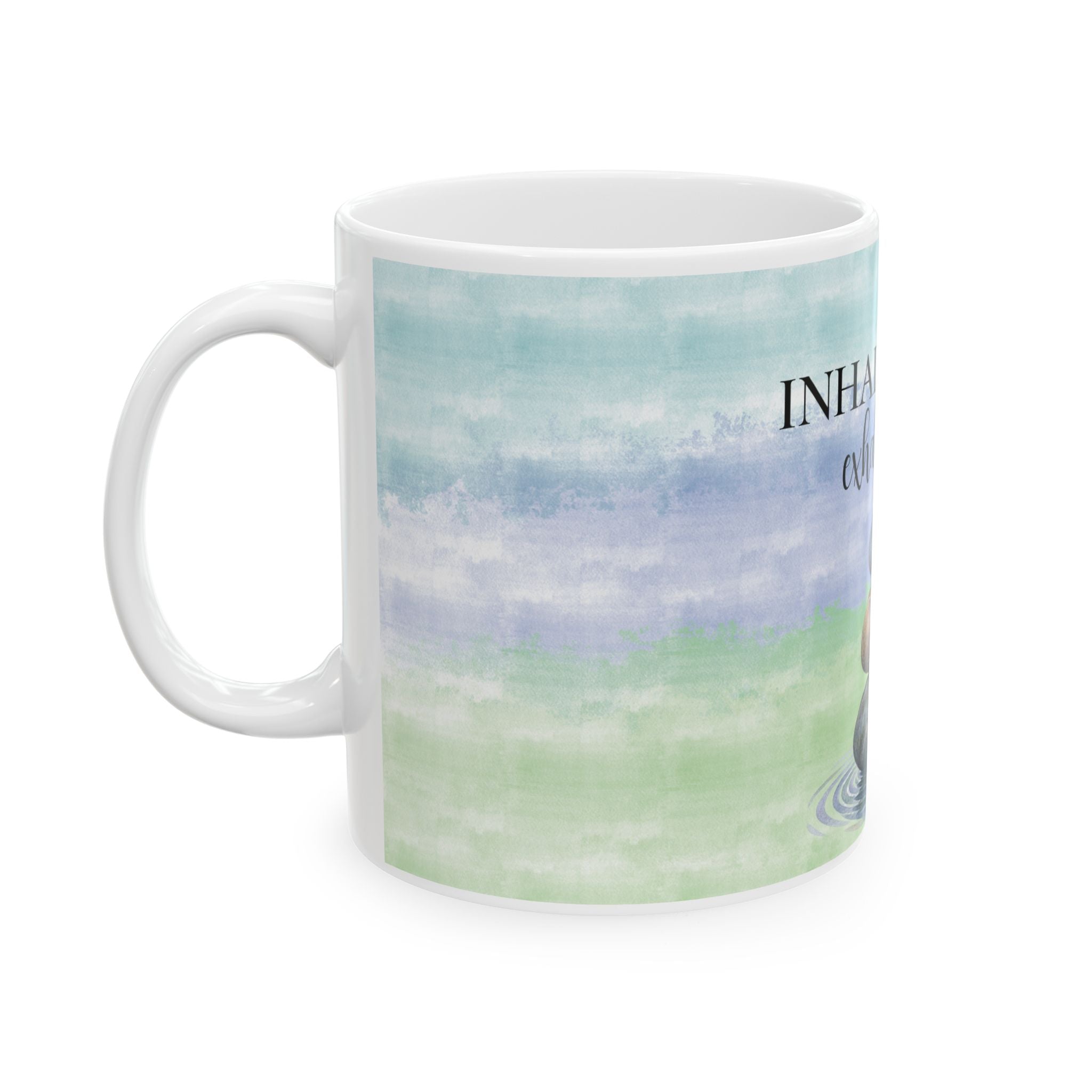 Inhale Peace, Exhale Worry Mug