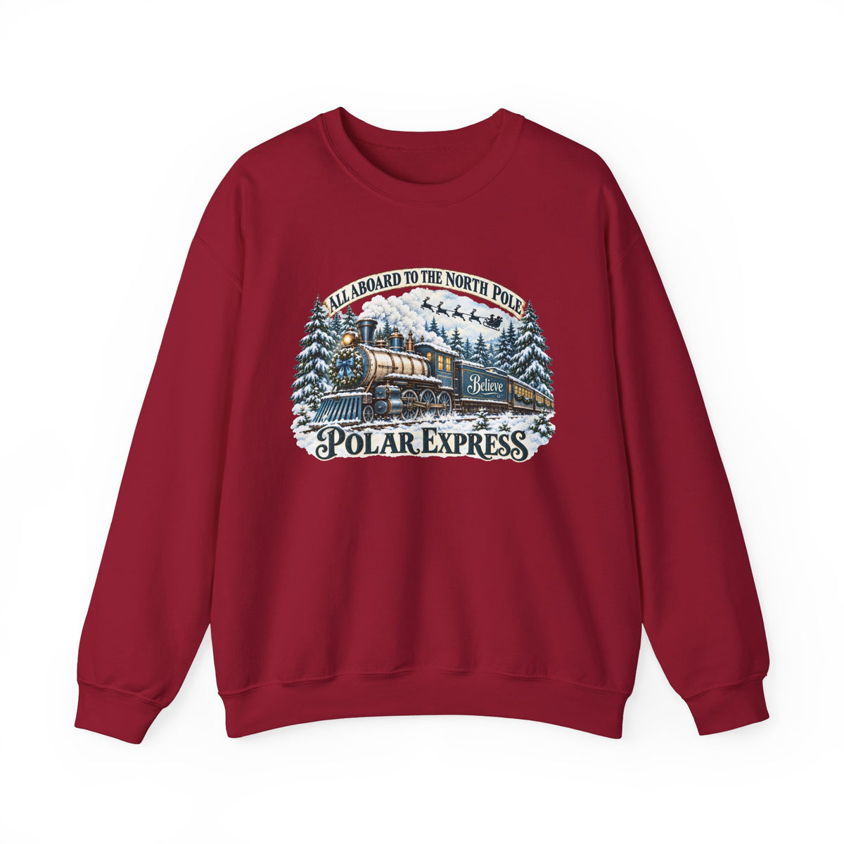All Aboard Christmas Sweatshirt