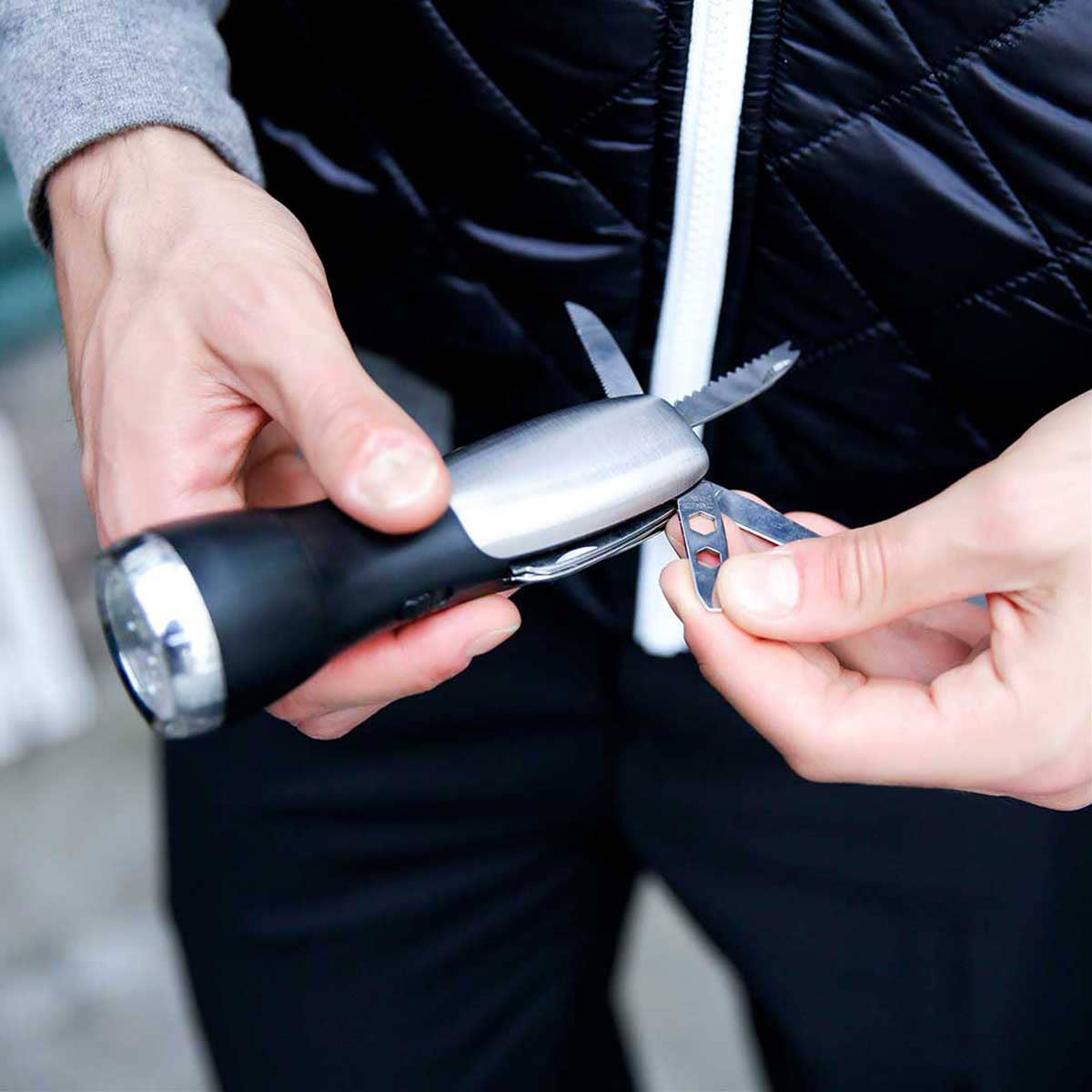 10-in-1 Flashlight Multi-Tool