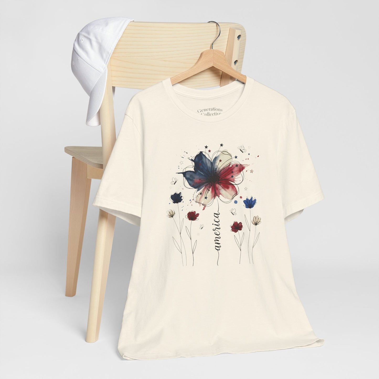 America Bloom Graphic Tee