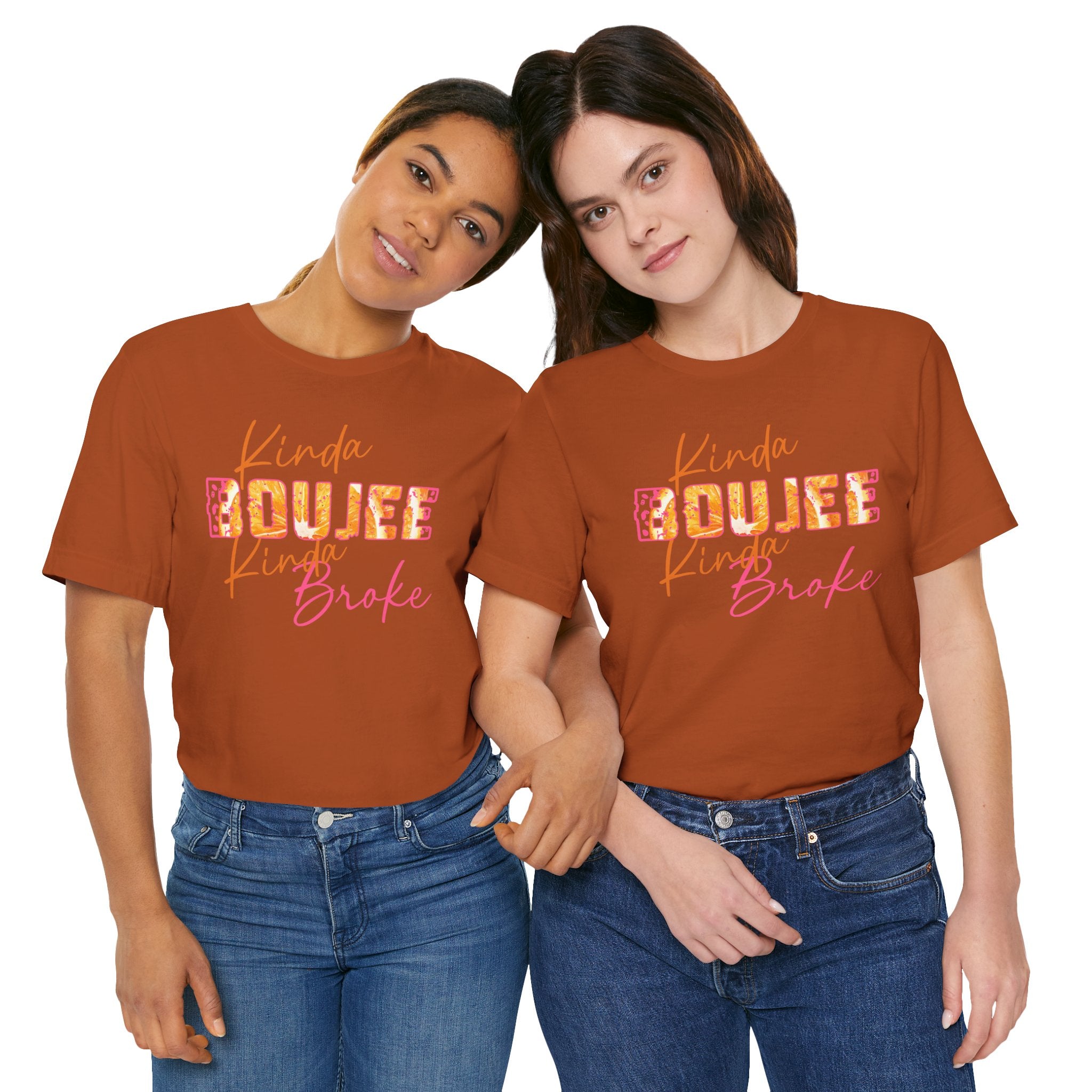 Kinda Boujee Kinda Broke Tee