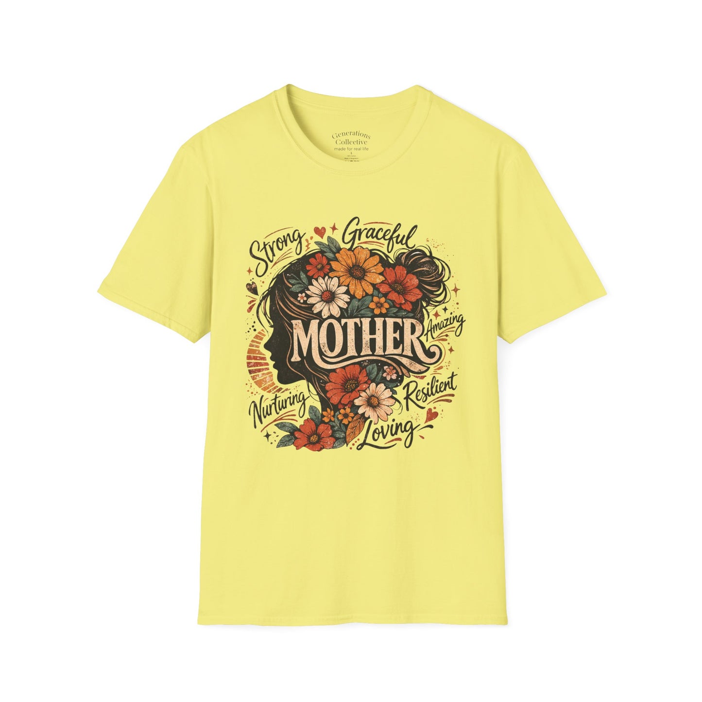 Mother Floral Vintage Graphic Tee