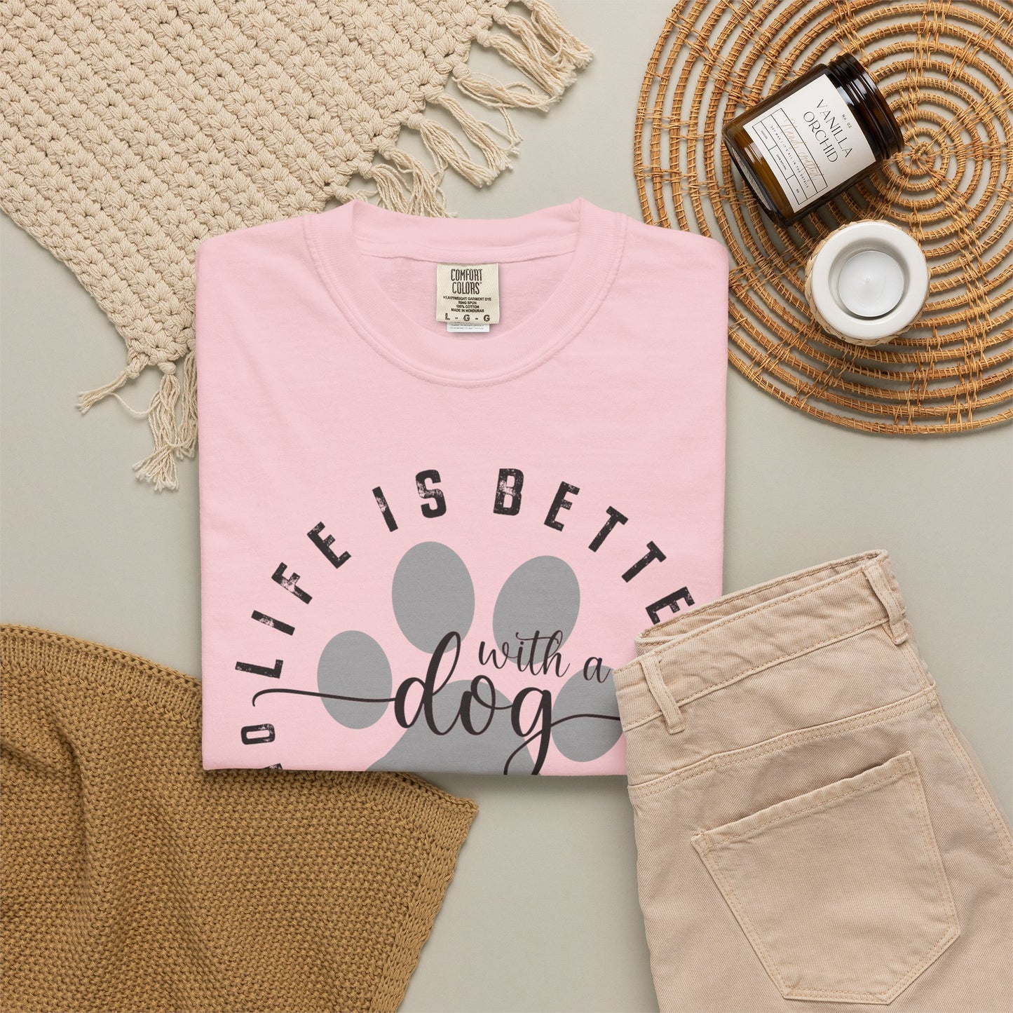 Better With a Dog Graphic Tee