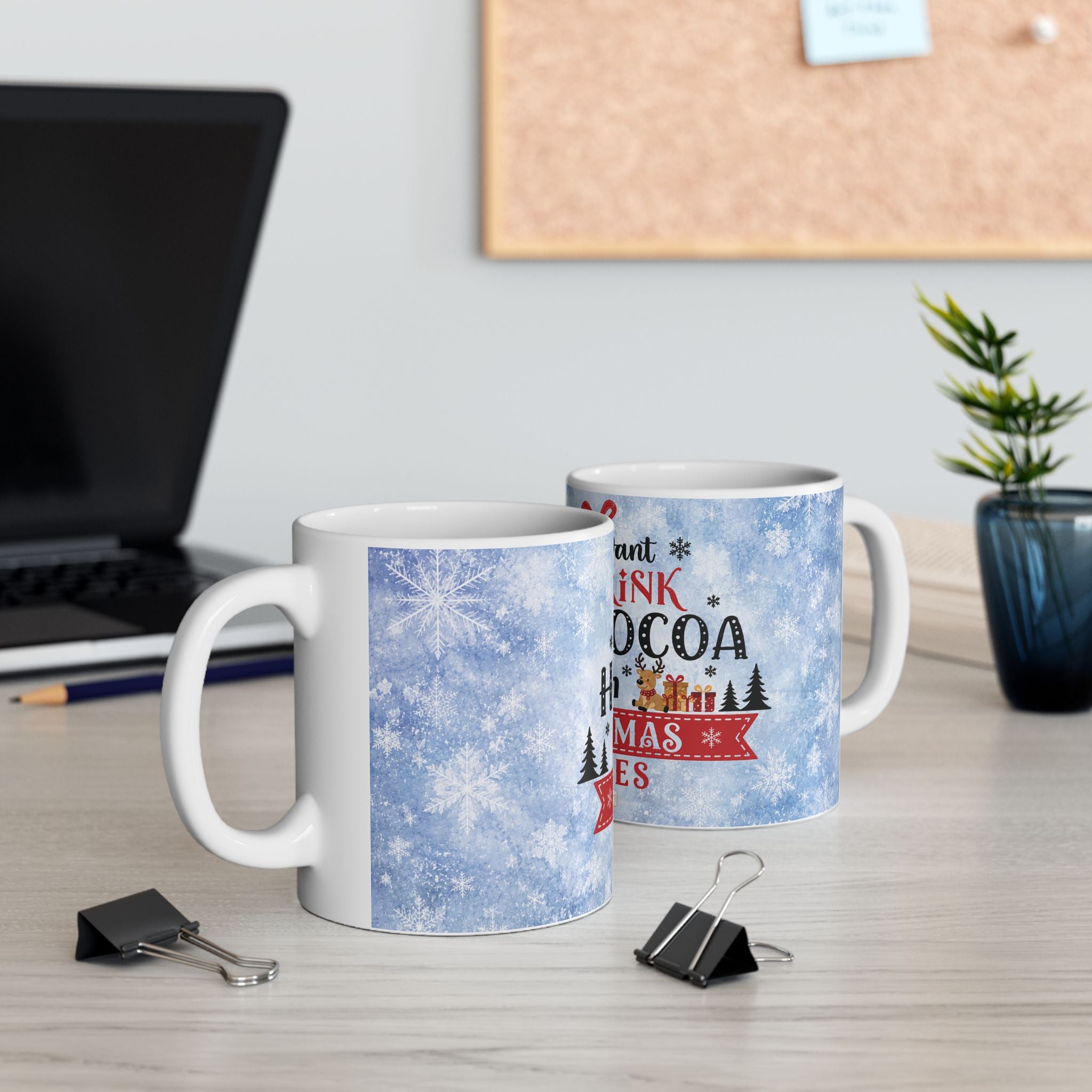 Hot Cocoa & Christmas Movies Mug