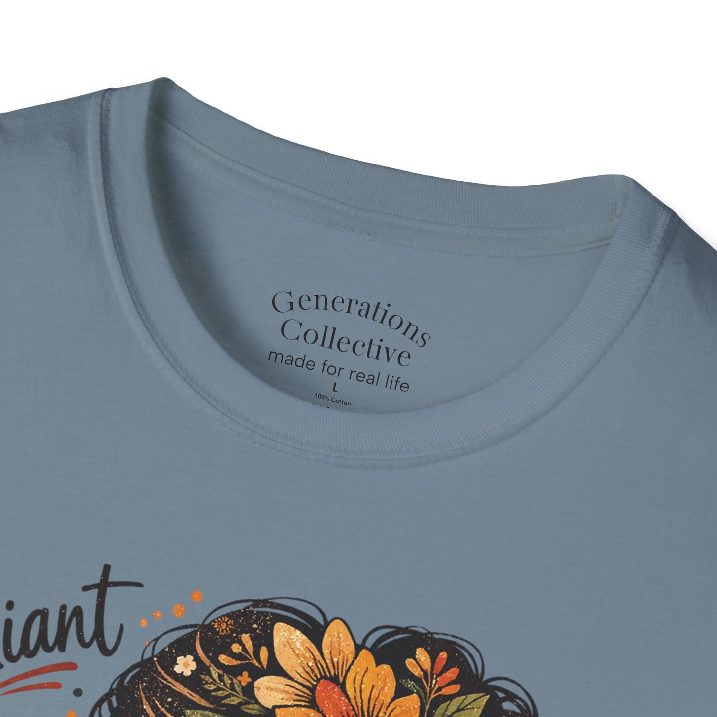 Mother Child Floral Vintage Graphic Tee