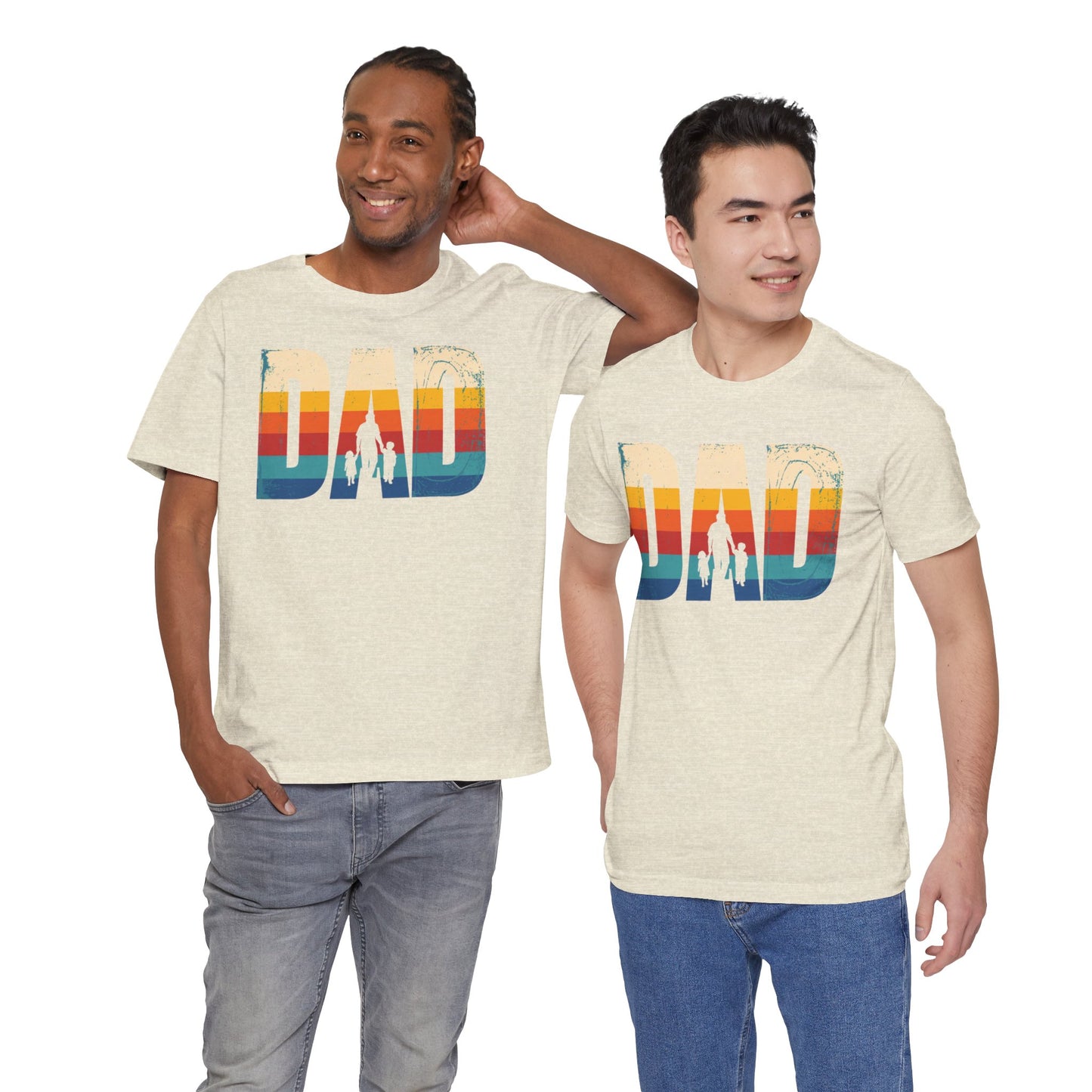 Dad Vintage Sunset Graphic Tee