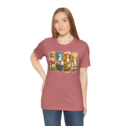 Porch Goose Parade Graphic Tee