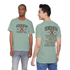 Generation X "We Don’t Care" Graphic Tee