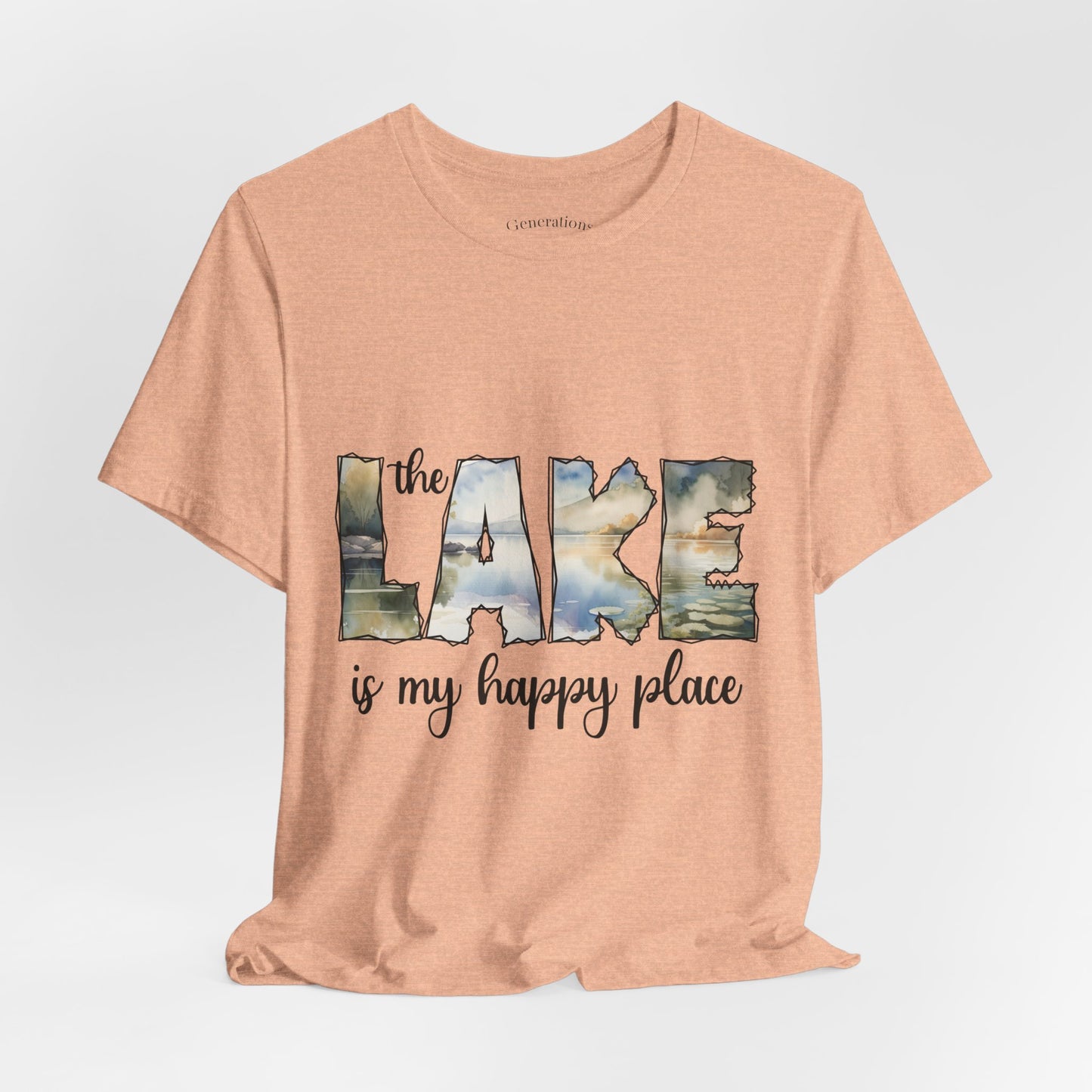 The Lake Is My Happy Place Tee