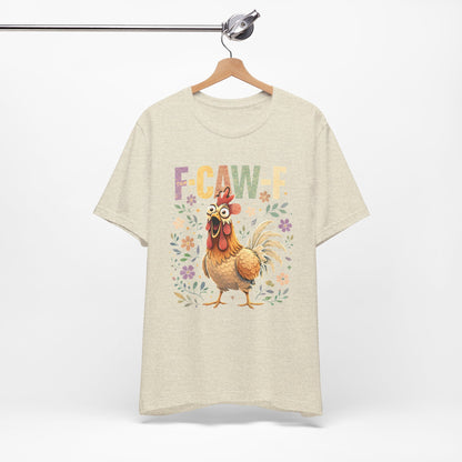 Rooster Floral F-CAW-F Graphic Tee