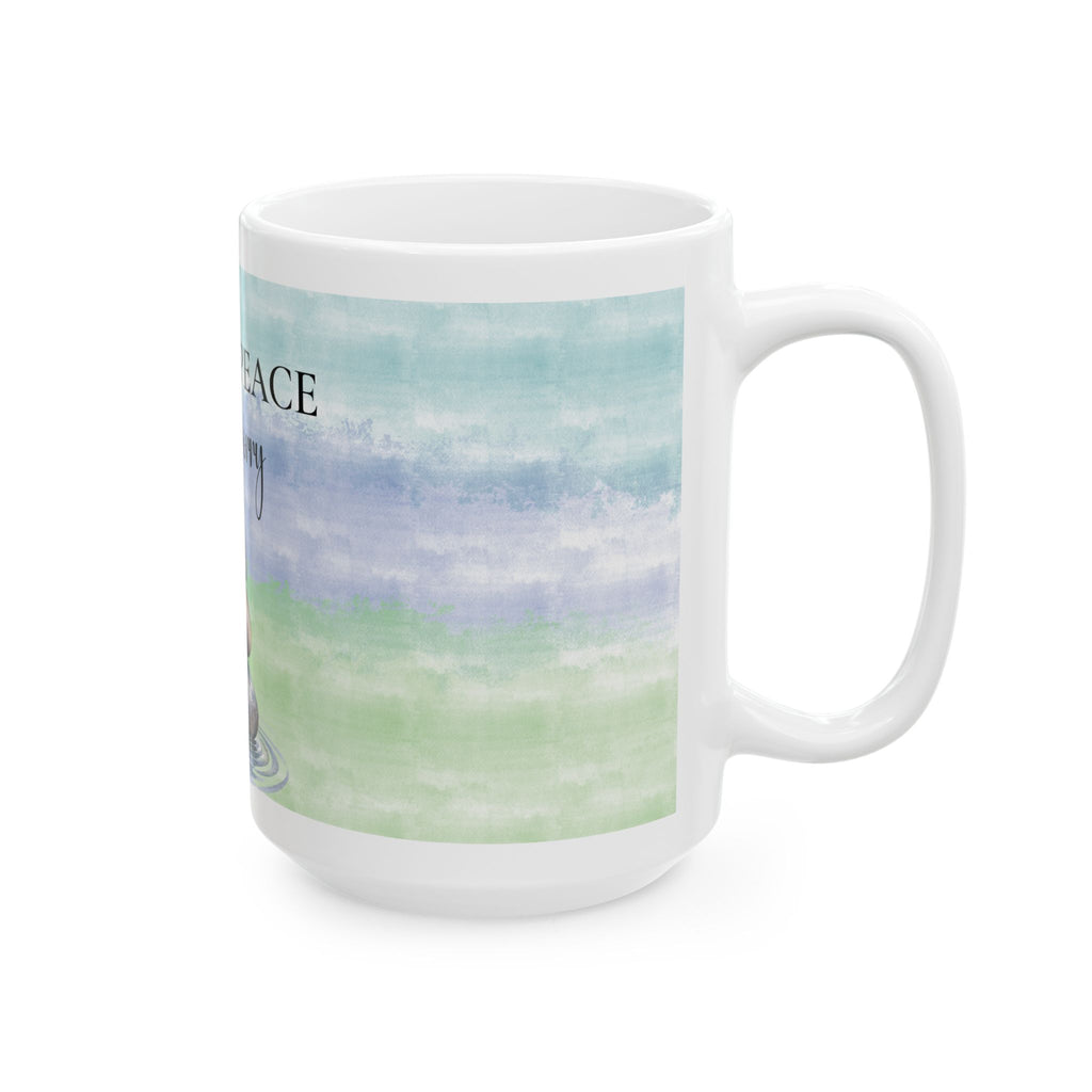 Inhale Peace, Exhale Worry Mug