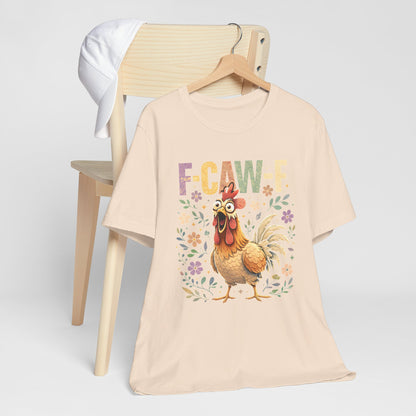 Rooster Floral F-CAW-F Graphic Tee