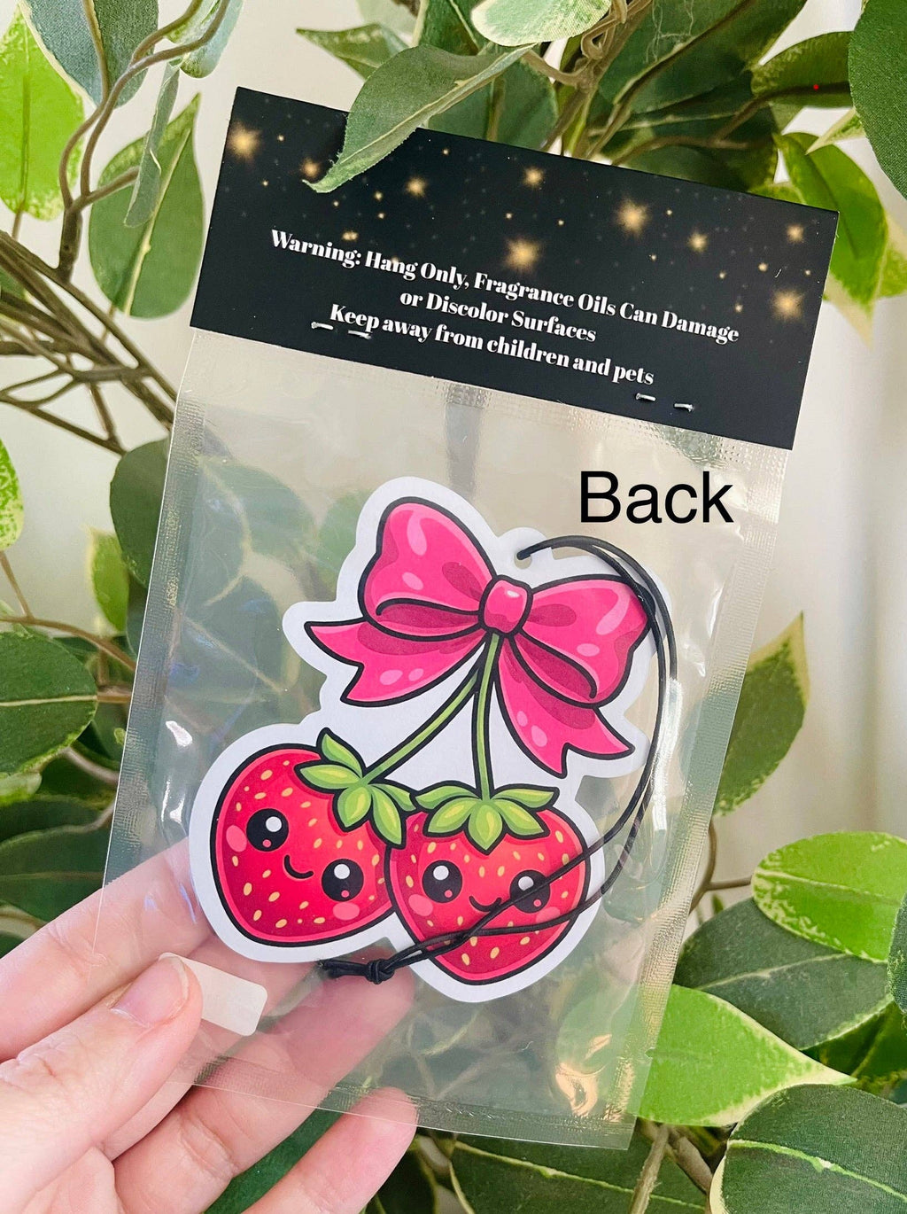 Strawberry Cherries Car Air Freshener
