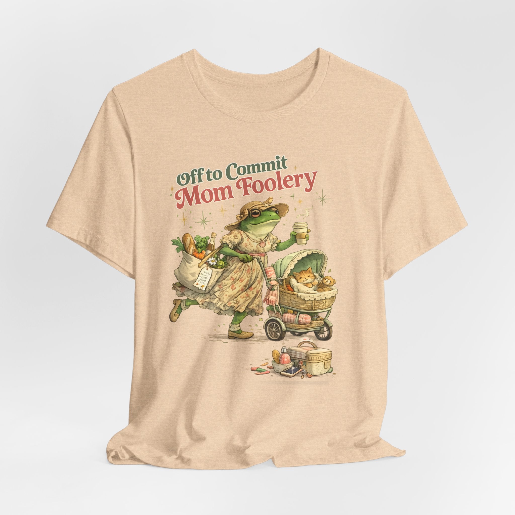 Off to Commit Mom Foolery Tee