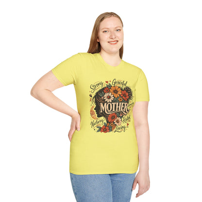 Mother Floral Vintage Graphic Tee