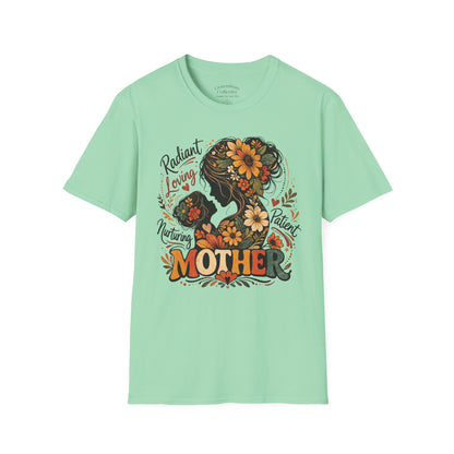 Mother Child Floral Vintage Graphic Tee